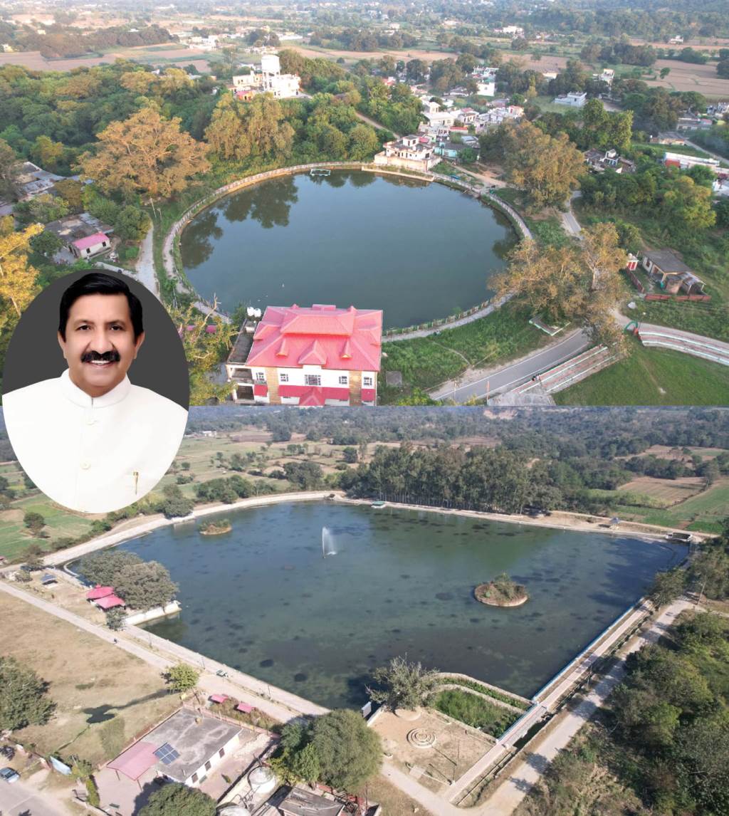 Ponds in Haroli are setting a new example in water conservation ancient ponds are being revitalized at a cost of Rs 20 crore